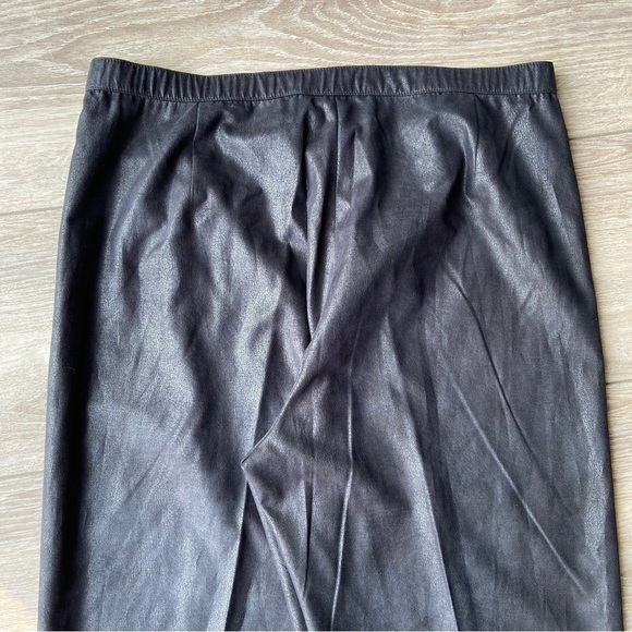 Nancy  Bolen City Girl Metallic Stretch Waist Straight Leg Pants - Picture 12 of 13